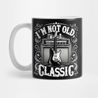 Electric Dreams: I'm Not Old I'm A Classic Design Blending Music Mug